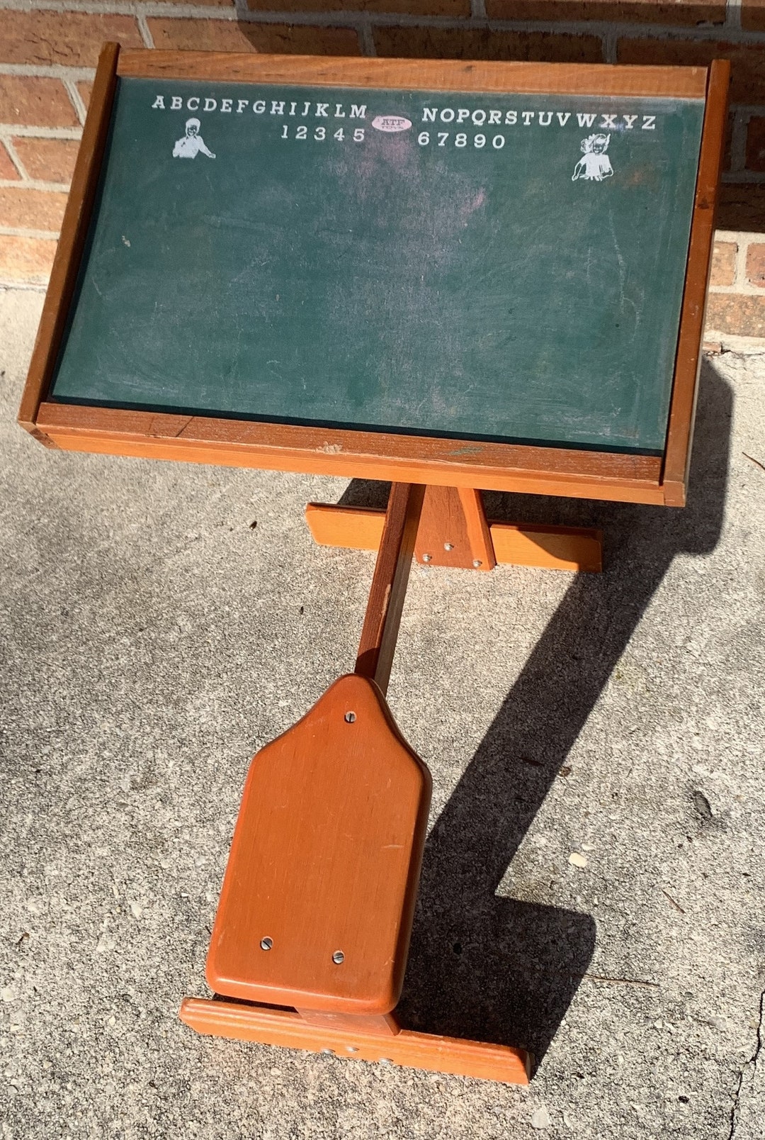 Vintage Playskool Desk Child Size ATF Toys Chalkboard Clean Etsy