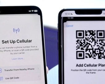 Carte eSIM pour les voyages aux États-Unis, données haut débit illimitées, activation du code QR