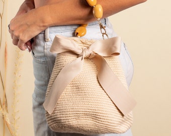 Crochet Bucket Bag | Wayuu Bag | Handwoven Bag