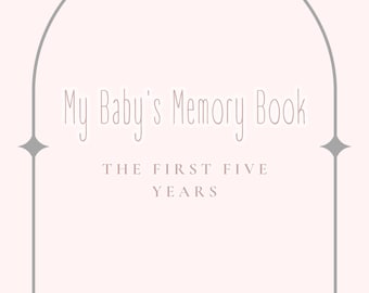 Printable Baby Book