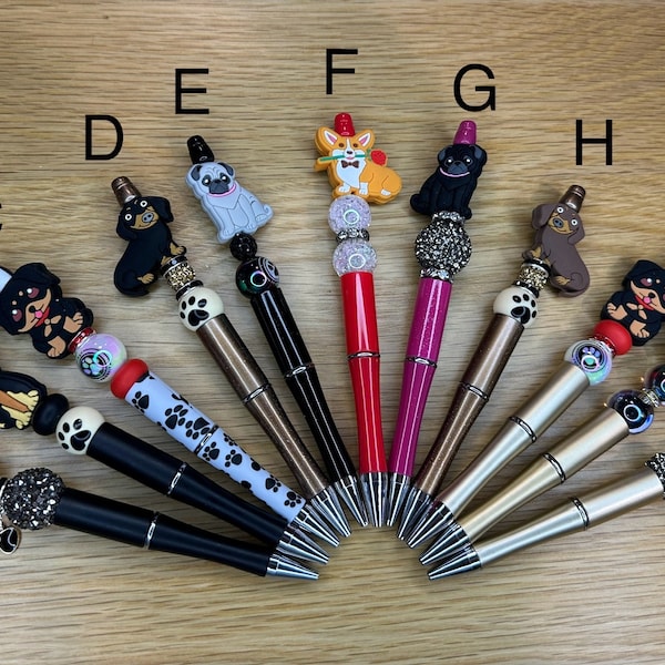Dog Breed Pens, German Shephard Pens, Chihuahua Pens, Dachshund Pens, Pug Pens, Corgi Pens, Pug Face Pens, Golden Retriever Pens, Dog Pens