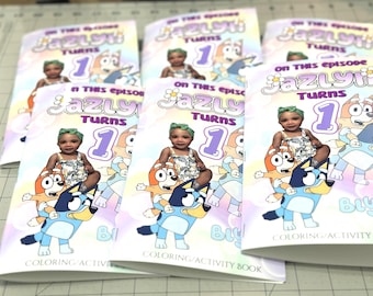 Kids Coloring Book Sets • Custom Designs • Party Favors • Fun Birthday Activity