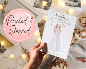 Wedding Activity Book, Personalized Kids Activity Book, Kids Wedding Favor, Wedding Activity Book for Kids, Wedding Coloring Book