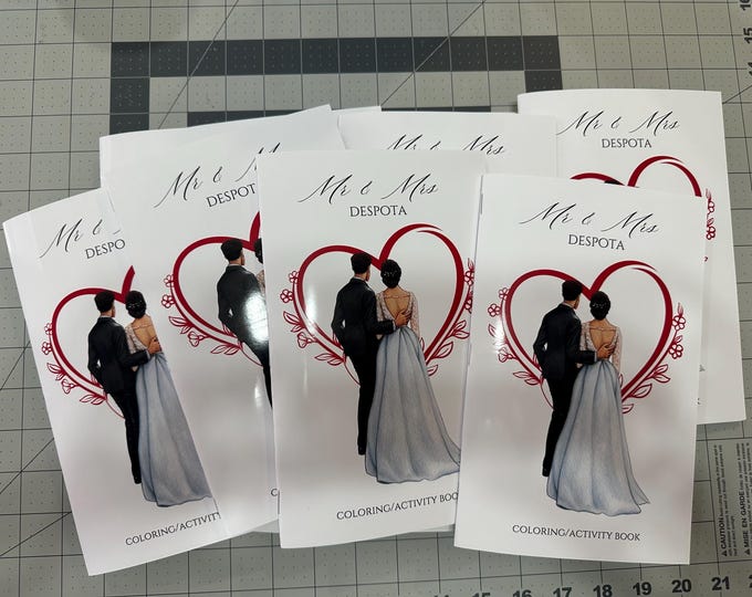 Wedding Activity/Coloring Book