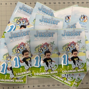 Custom Coloring Books | Custom Coloring Pages | Birthday Coloring Book | Coloring Book | Birthday Party