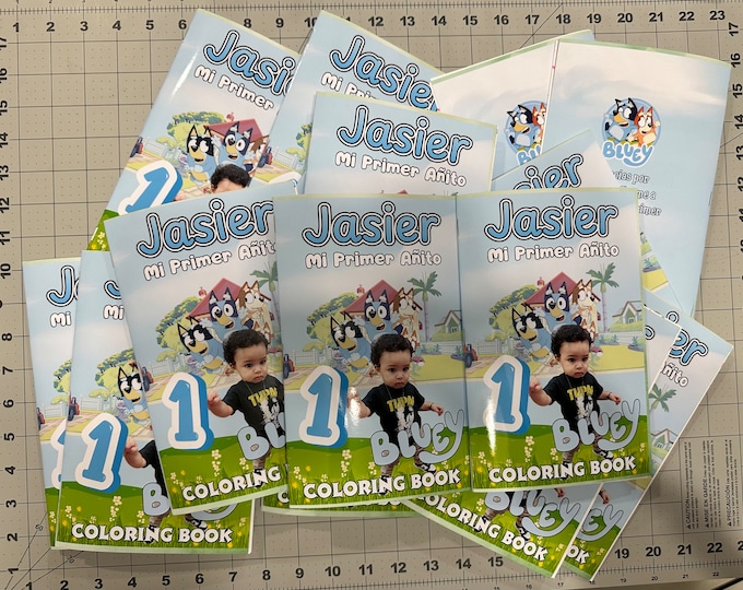 Birthday Coloring Books | Custom Coloring Pages | 1st Birthday Coloring | Custom Coloring Book