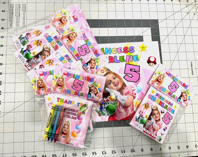 Birthday Coloring Kit | Party Favors, Crayons