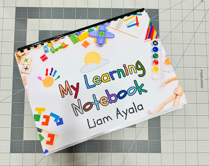 Preschool Busy Book - Special needs - Montessori - homeschool learning - on the go