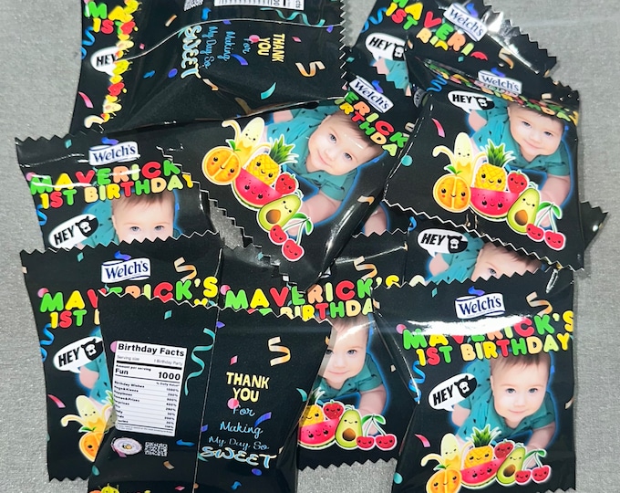 Hey Bear Sensory Party Favors - Dancing Fruits custom party favors