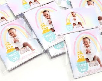 Birthday Coloring Book Kit | Party Favors, Custom Tag