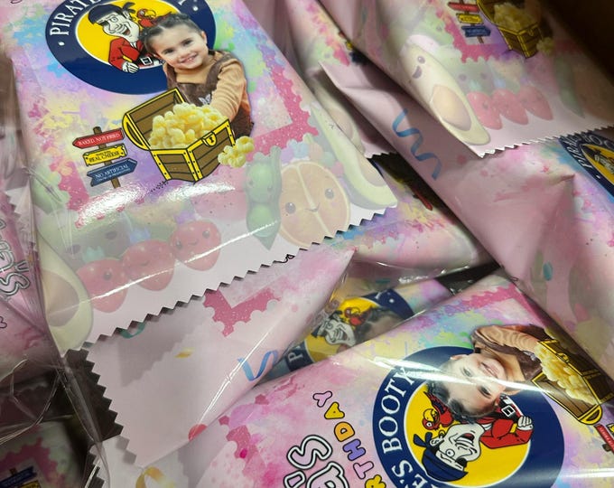 Custom Dancing Fruits Party Favors | Hey Bear Sensory Birthday Theme | Kids Birthday