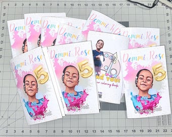Custom Coloring Books & Crayons for Kids