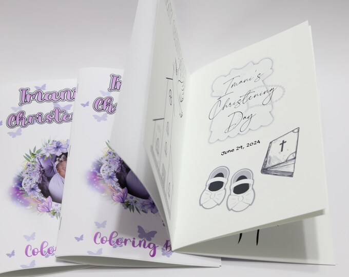 Custom Coloring Books: Kids Birthday Party