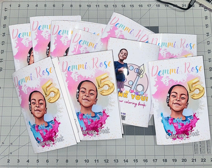 Custom Coloring Books & Crayons for Kids