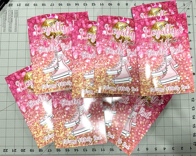 Birthday Party Coloring Books | Custom Theme | Personalized Kids Activity Favor & Keepsake Pack