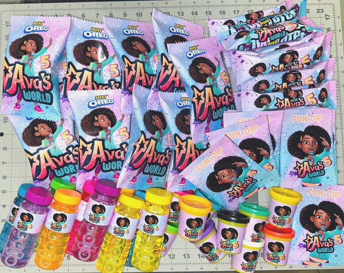 Kids Party Favors | Personalized Any Theme | Sold in Dozens