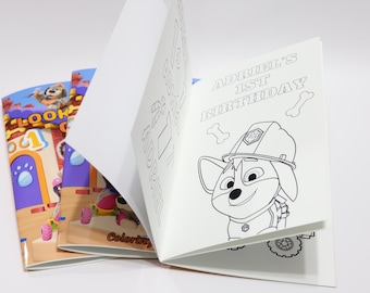 Coloring Activity Book | Personalized Coloring Pages | Any Theme