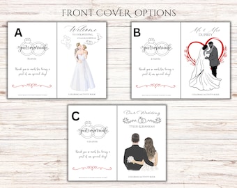 Wedding Coloring & Activity Book – Kids Table Entertainment