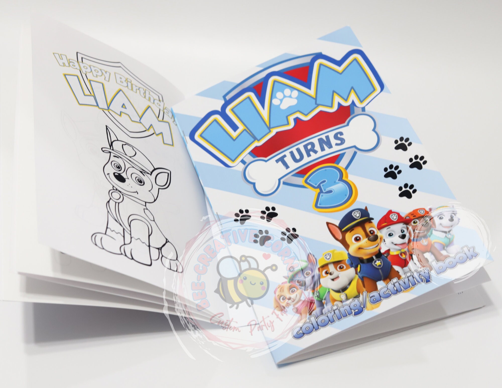 Custom Coloring Books Custom Coloring Pages Birthday Coloring Book
