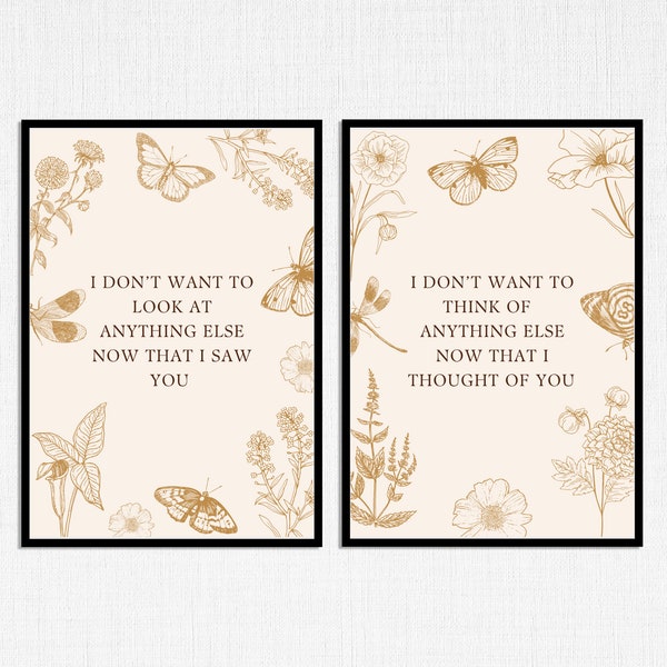 I don't want to look at anything else now that I saw you, Taylor Swift wall art, Taylor Swift nursery