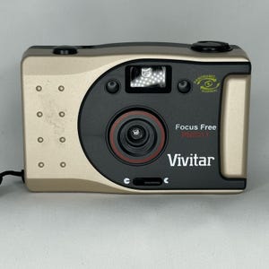Vintage Vivitar Focus Free PN2011 35mm Film Camera Panoramic Capable Photography