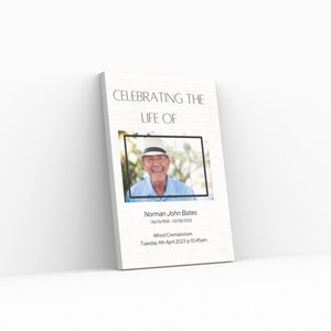 Minimalist Funeral Order of Service Download