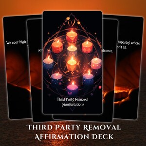 Oracle Cards - Untangled Love - Third Party Removal Affirmation Deck