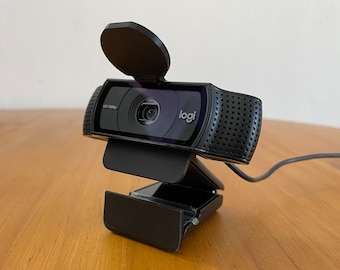Cache Webcam pour Logitech C920, C922, C930 HD Pro Webcam - Protégez Votre Vie Privée en Toute Simplicité - Privacy Camera Cover
