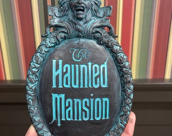 Haunted Mansion Sign - Etsy