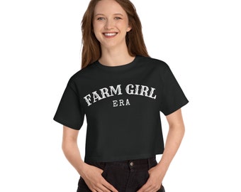 Farm Girl Era Champion Women's Heritage Cropped T-Shirt