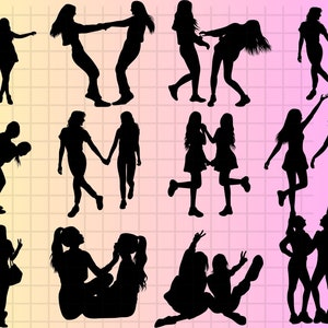 Best Friends SVG Bundle\ Besties SVG\ Friendship Day SVG\ Friends forever Svg\ Female friendship Svg\ bff Svg\ Friendship Clipart
