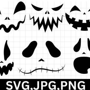 Pumpkin Face svg\ Halloween Clip-Art\ Halloween Smiling Carved Pumpkin\ Jack-o-Lantern\ Pumpkin with Lashes\ Digital Download SVG & PNG