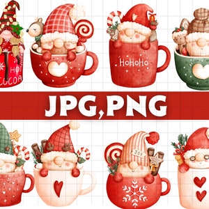 Christmas Coffee Gnome Png\ Coffee Png\ Merry Christmas Png\ Gnome Png\ Christmas png\ Western png\ Digital Download\ Sublimation Design