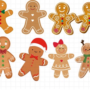 Christmas Gingerbread Svg\ Christmas Svg\ Gingerbread Man Svg\ Gingerbread Man\ Christmas Clip Art\ Cut Files\ Cricut\ Silhouette File