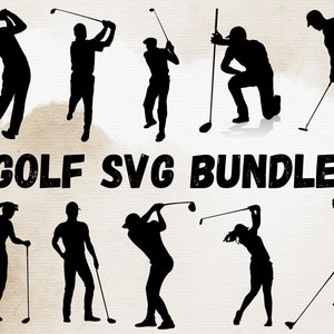 Golf svg bundle, Golfer SVG, Ball Svg, Golf Club Svg, Player Svg, Golfing Svg, Golf Design Svg, golf monogram svg