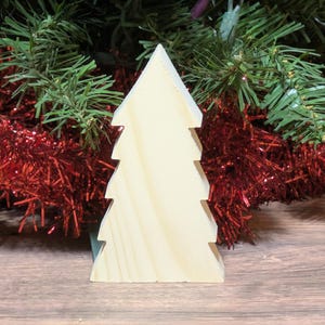 Wooden Triangle Christmas Tree - Etsy