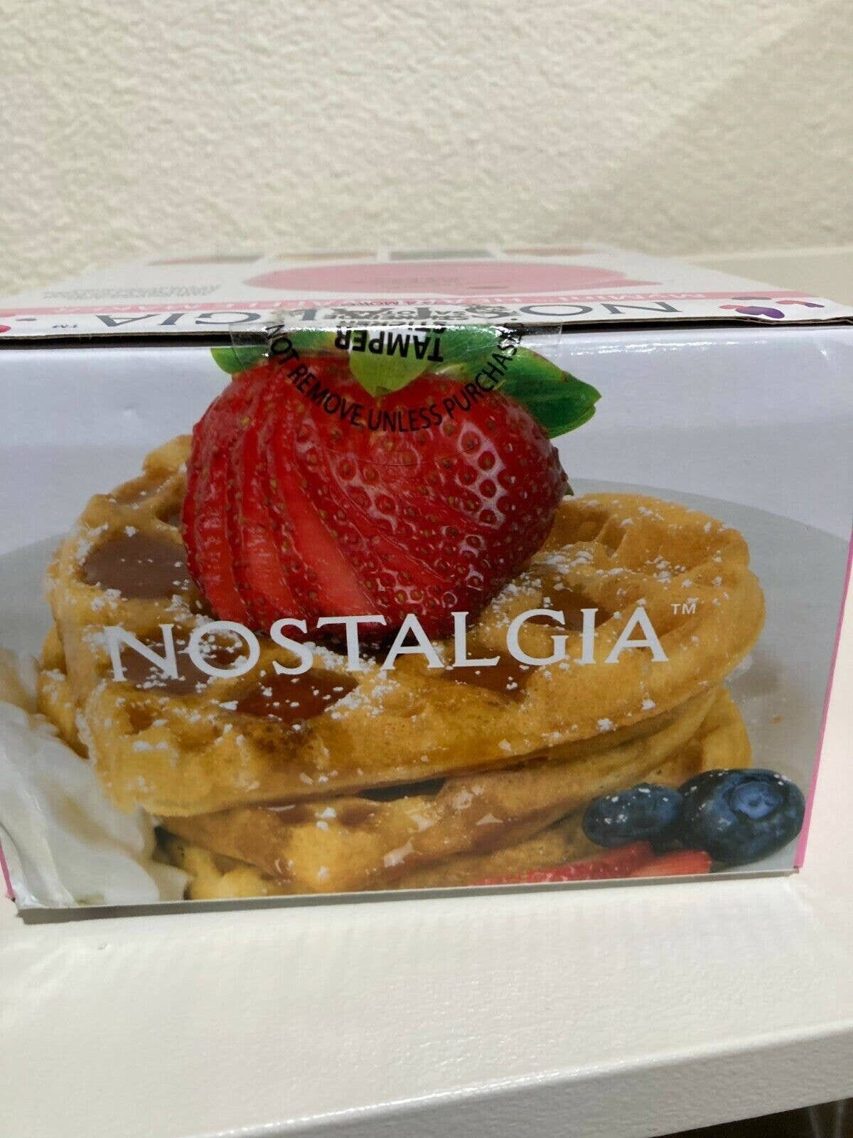 Nostalgia My Mini Heart Waffle Maker, Pink Etsy