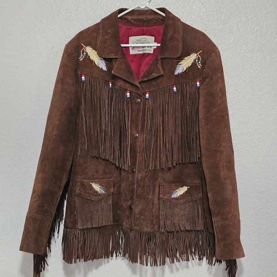 ジャケット・アウター vintage Lariat Leathers jacket 70s Vintage Lariat Leather Western Jacket Made in the U.S,A Brown 2X