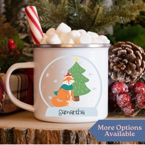 Kids Hot Cocoa Mug, Custom Christmas Mug, Custom Hot Cocoa Mug, Christmas Hot Chocolate Mug, Kids Christmas Mug, Christmas Mug Set, Kids Mug
