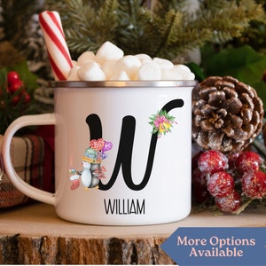 Kids Hot Cocoa Mug, Custom Christmas Mug, Custom Hot Cocoa Mug, Christmas Hot Chocolate Mug, Kids Christmas Mug, Christmas Mug Set, Kids Mug