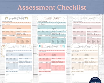 School Psychologist Assessment Checklist, Educational Diagnostician ...