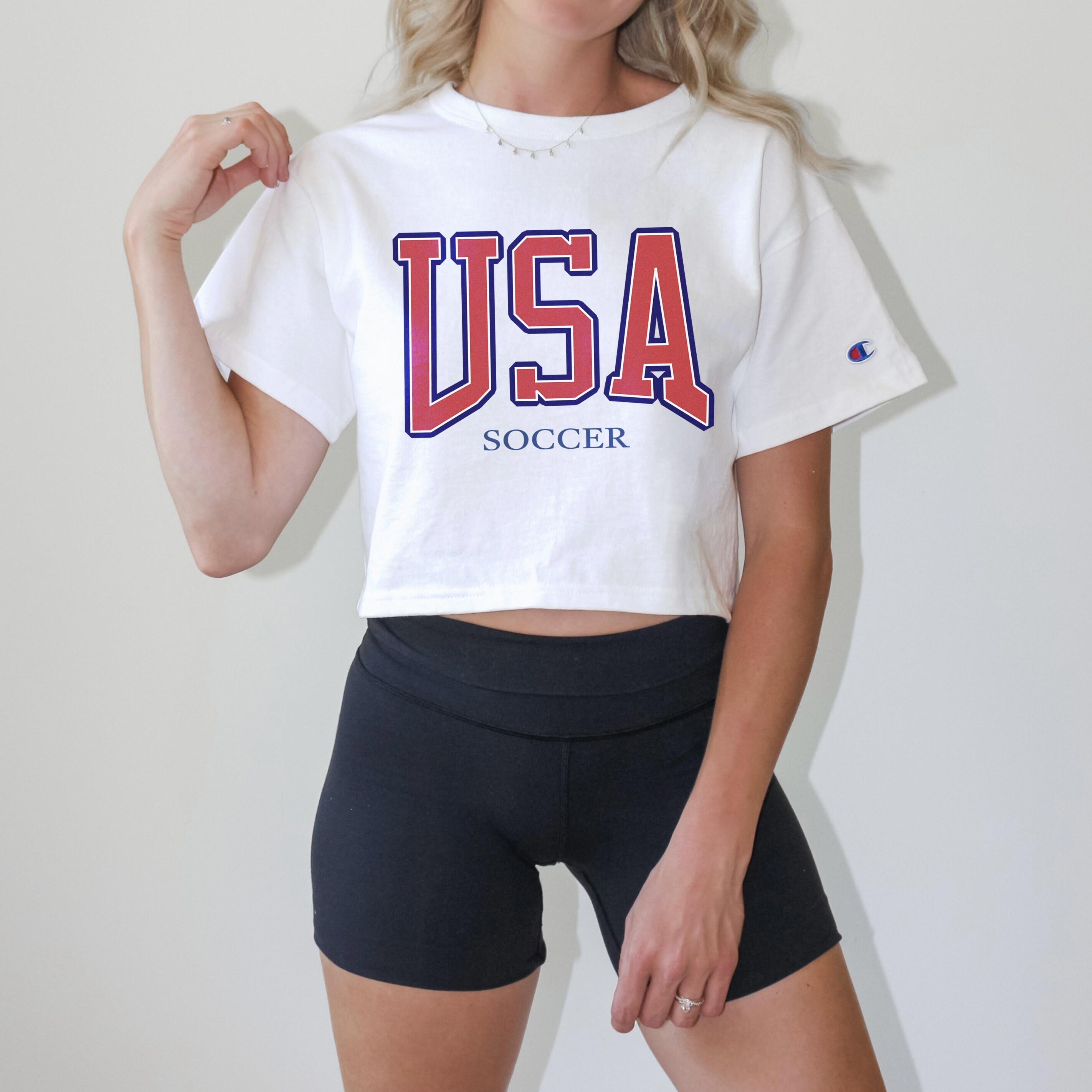 Soccer Crop Top Etsy