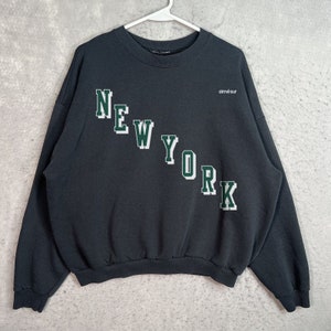 New York Football Sweatshirt, Vintage NYC Football Crewneck, Retro 90s NFL Sweatshirt, Big Apple Sweatshirt, Fantasy Football Gift