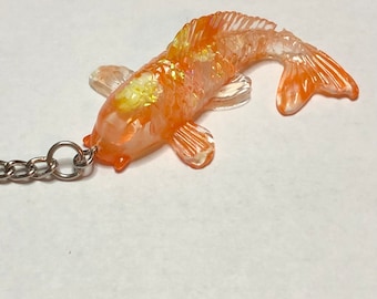 Resin Koi Fish Keychain