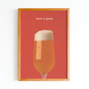Sztuka ścienna z piwem, plakat z piwem, dekoracja ścienna do baru, sztuka ścienna z alkoholem, sztuka ścienna z napojami, POBIERANIE CYFROWE, sztuka do druku, wydruk barowy