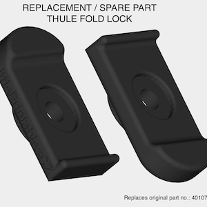 Fechadura dobrável, âncora, fecho de pressão para Thule Urban Glide 2, Glide e Double - peça de reposição