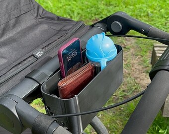 Thule Stroller Organizer With Multiple Pockets - Easy Attach Storage For Thule Sleek, Spring & Shine Stroller Caddy
