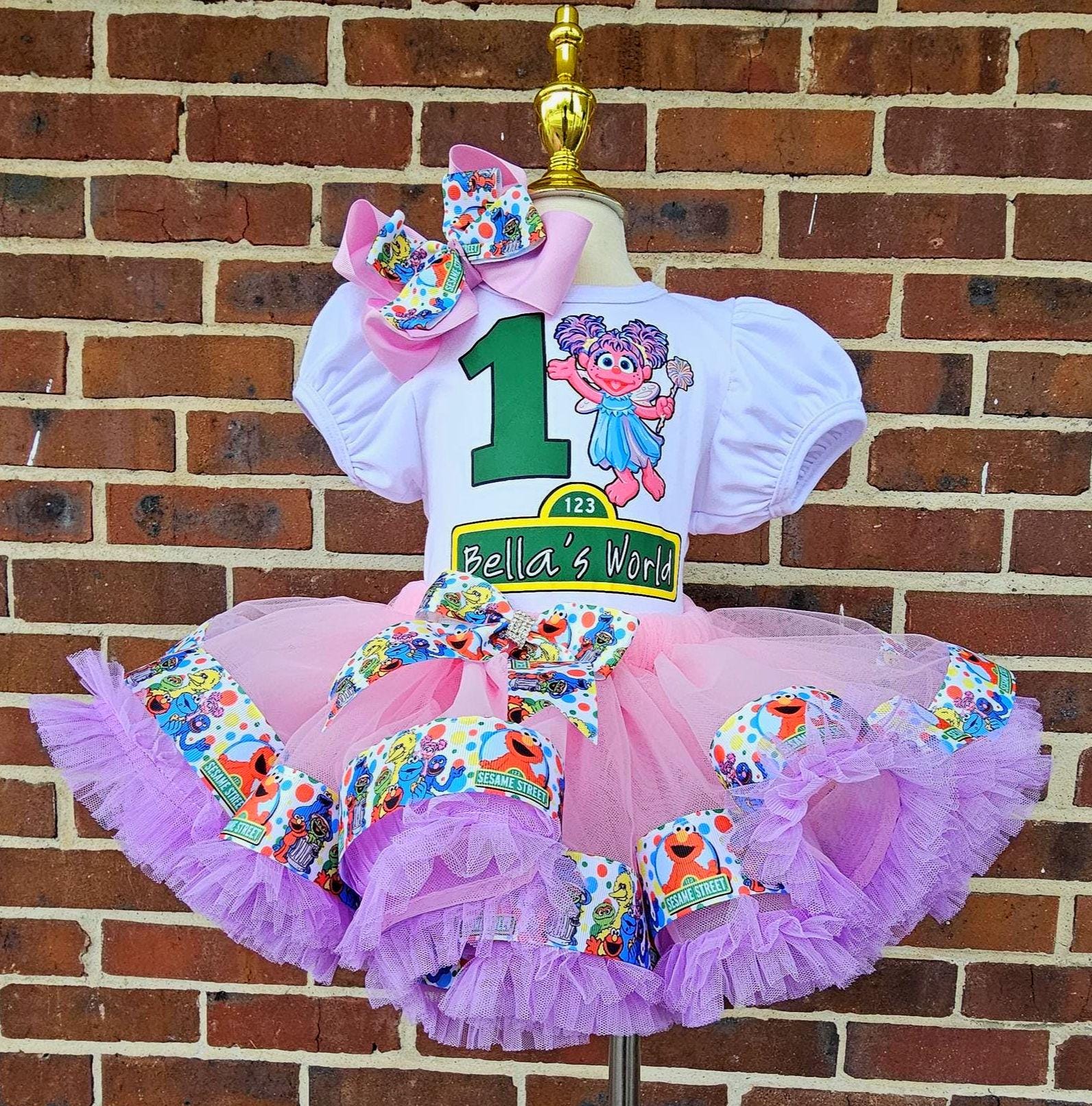 abby cadabby birthday dress Abby Cadabby Inspired Costume tutu dress Halloween Birthday 0-6 months