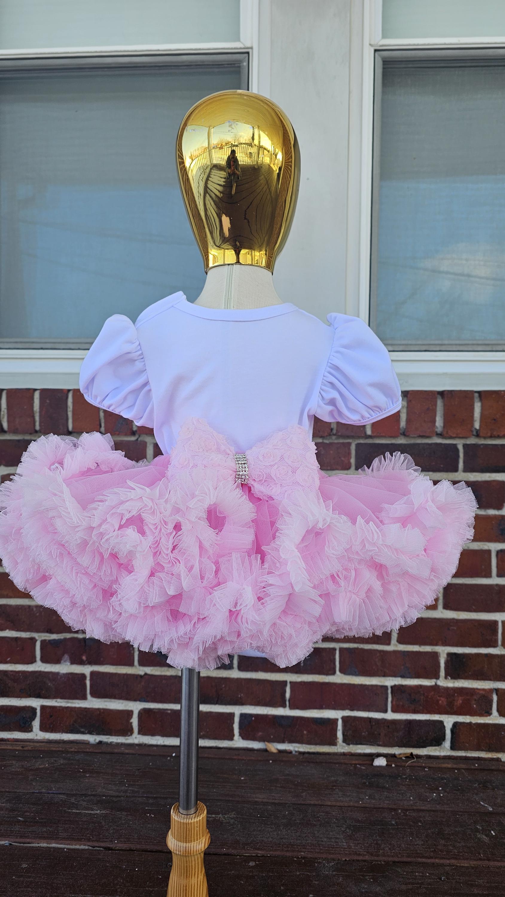 Blue Tutu Birthday Outfit