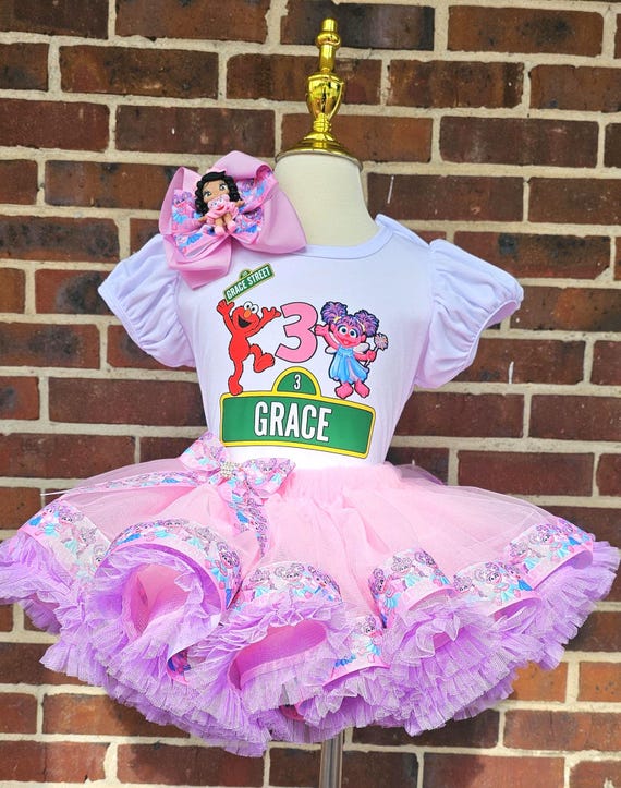 Abby Cadabby and Elmo Birthday Outfit for Girls, Sesame Street Tutu Set,  Abby Cadabby Birthday Outfit, Toddler 1st 2nd 3rd Tutu Outfit. - Etsy Israel